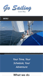 Mobile Screenshot of gosailingcascobay.com